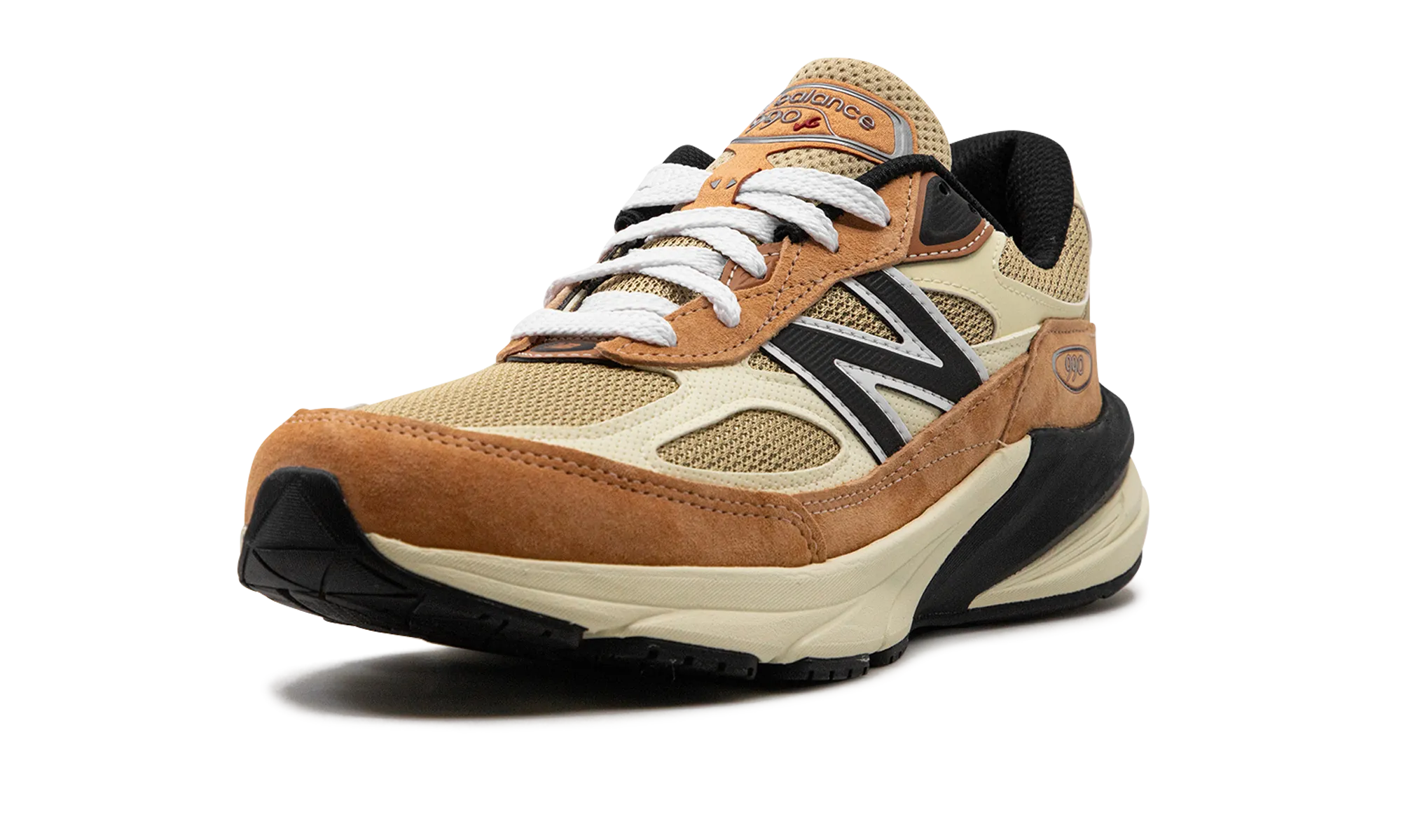 990v6 "Sepia Stone" international - themed running gear Retro design