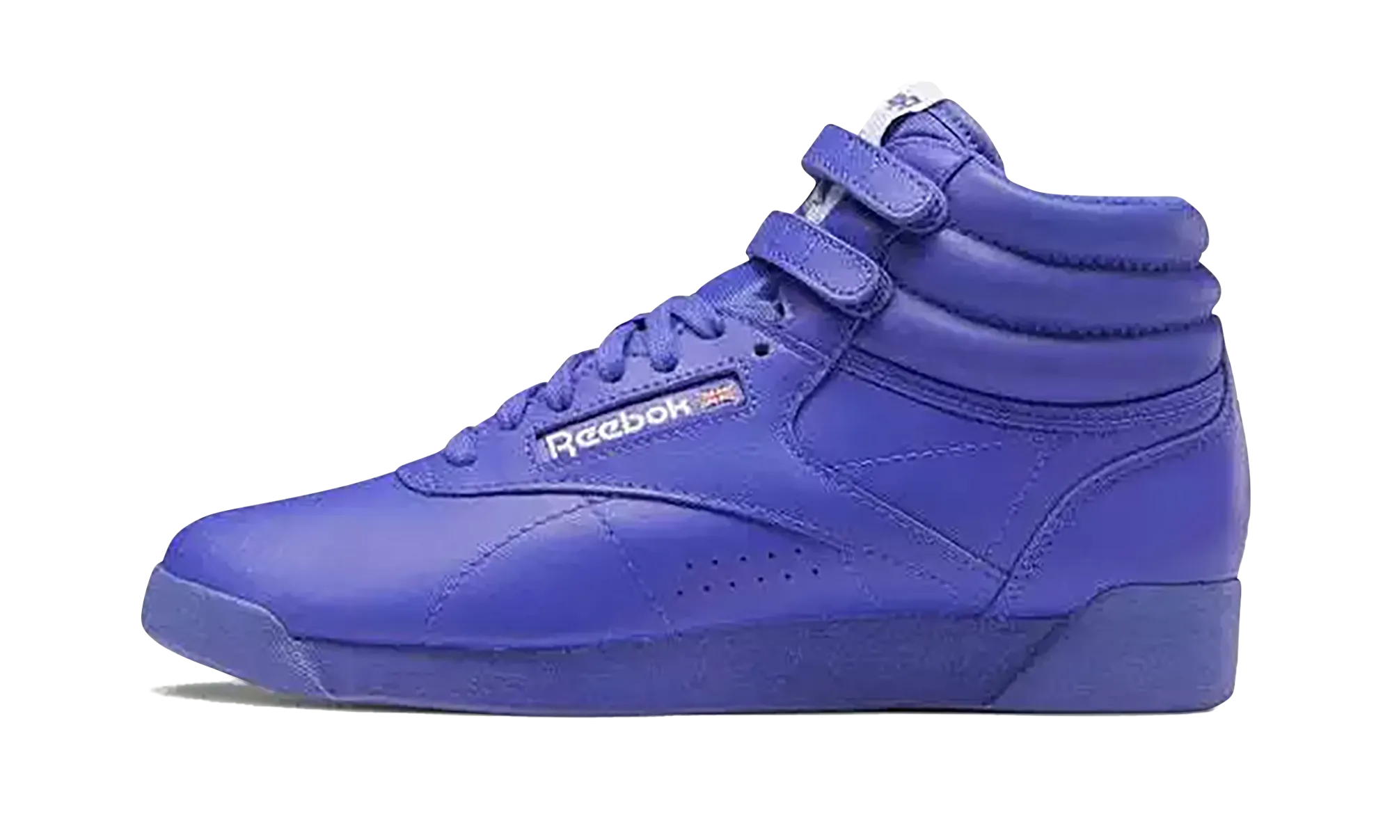 running with a water bottle thick - sole shoes Freestyle High WMNS "Solar Purple"