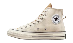 Chuck Taylor All Star 70 Hi "Hickory Stripe Desert Sand" Simple Fit