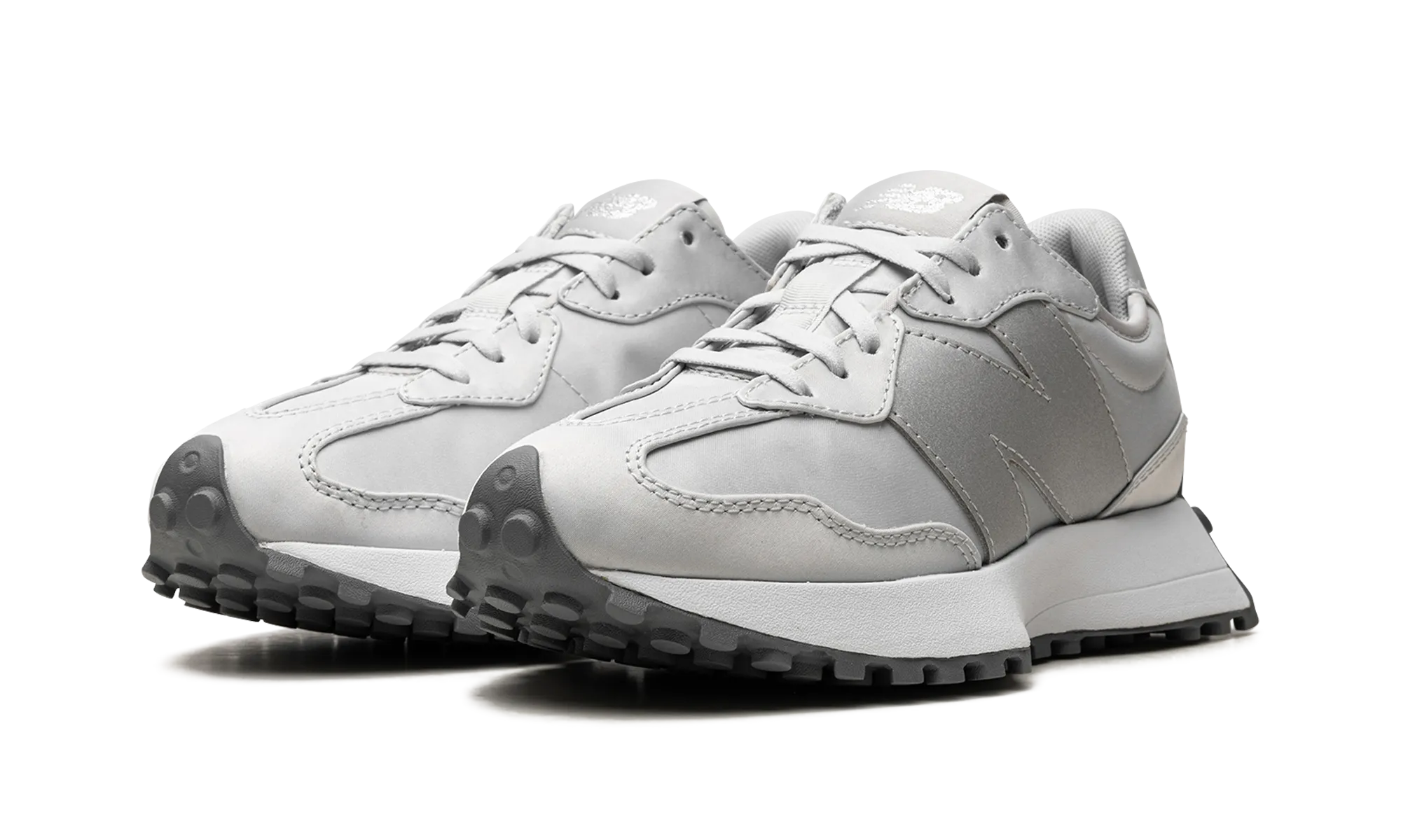 327 WMNS "Light Aluminum Gunmetal" Park Fun