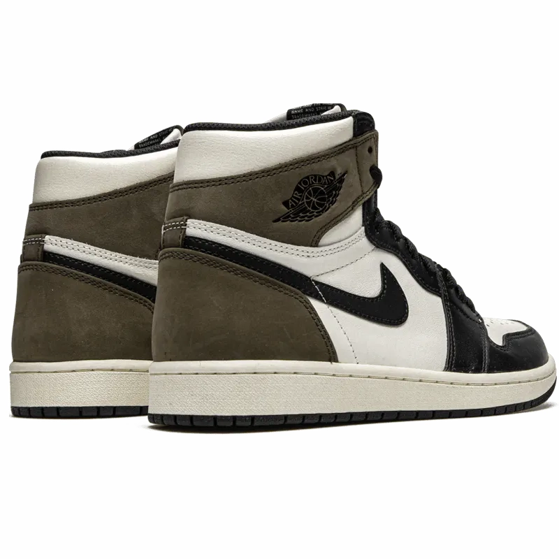Air Jordan 1 High Dark Mocha synthetic upper shoes performance - optimized shoes