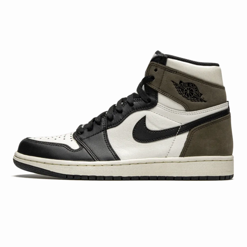Air Jordan 1 High Dark Mocha Iconic Style Supportive Heel