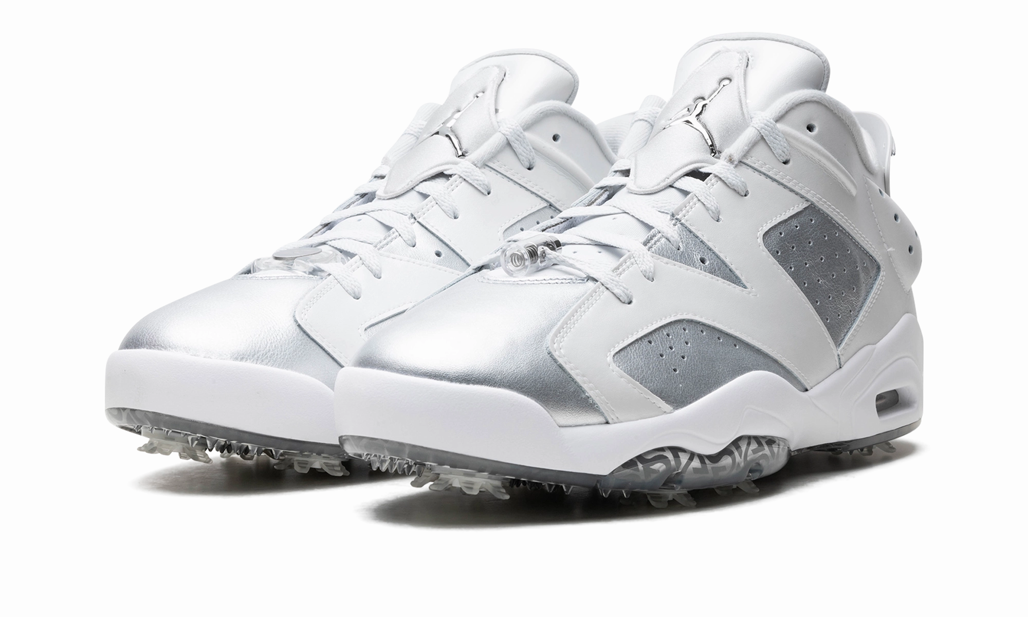 Air Jordan 6 Low Golf "Gift Giving" running in a roundabout area shoes beach running