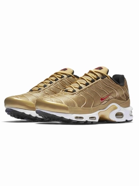 track - worthy Nike Air Max Plus TN Metallic Gold
