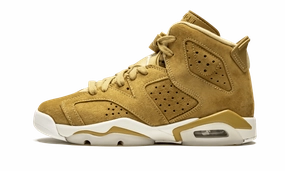 Air Jordan 6 Retro GS "Wheat" high - jump shoes beginner runner's shoe pick