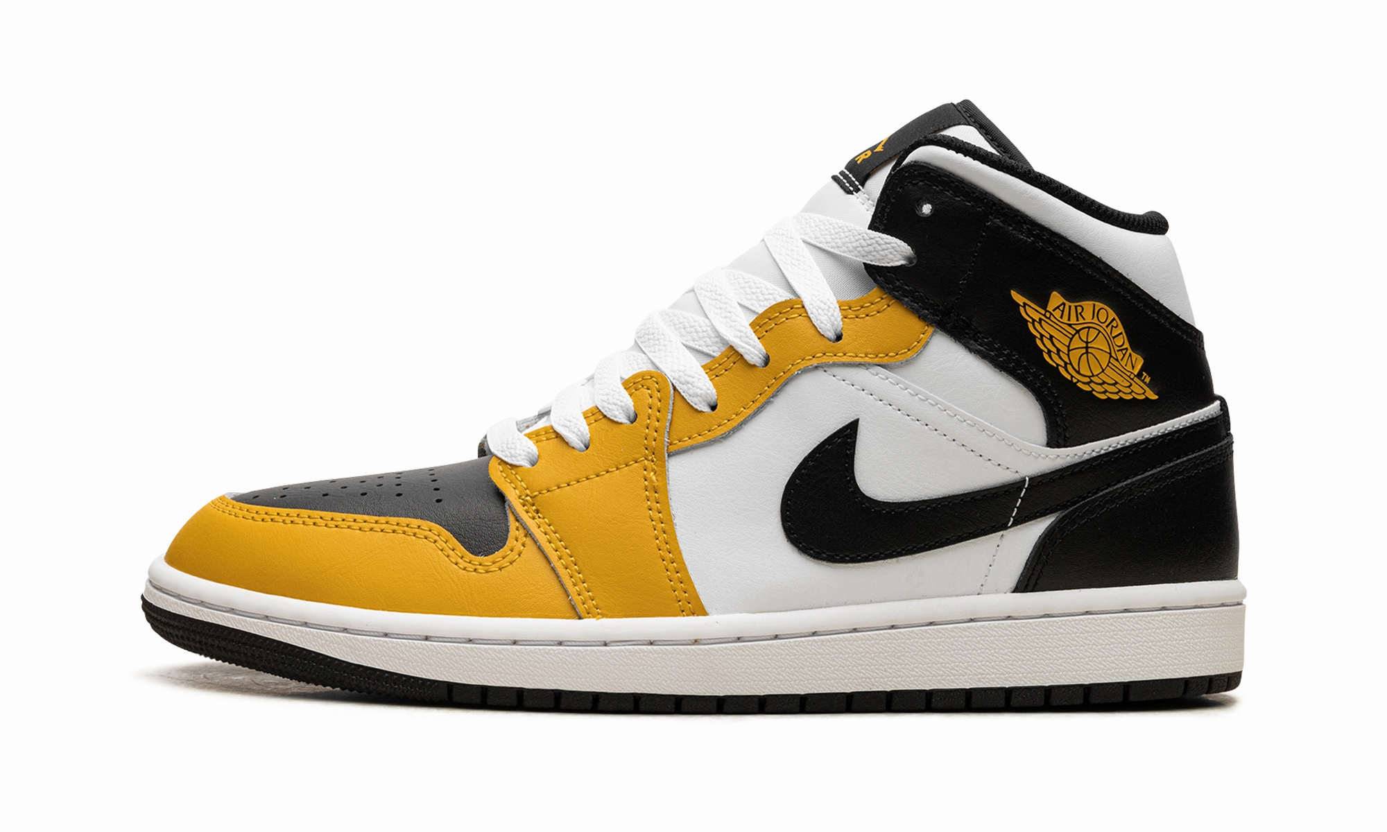 Air Jordan 1 Mid "Yellow Ochre" Unbeatable fit Easy Comfort