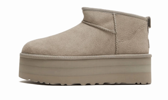UGG Classic Ultra Mini Platform Boot Goat Run Step Low Cut