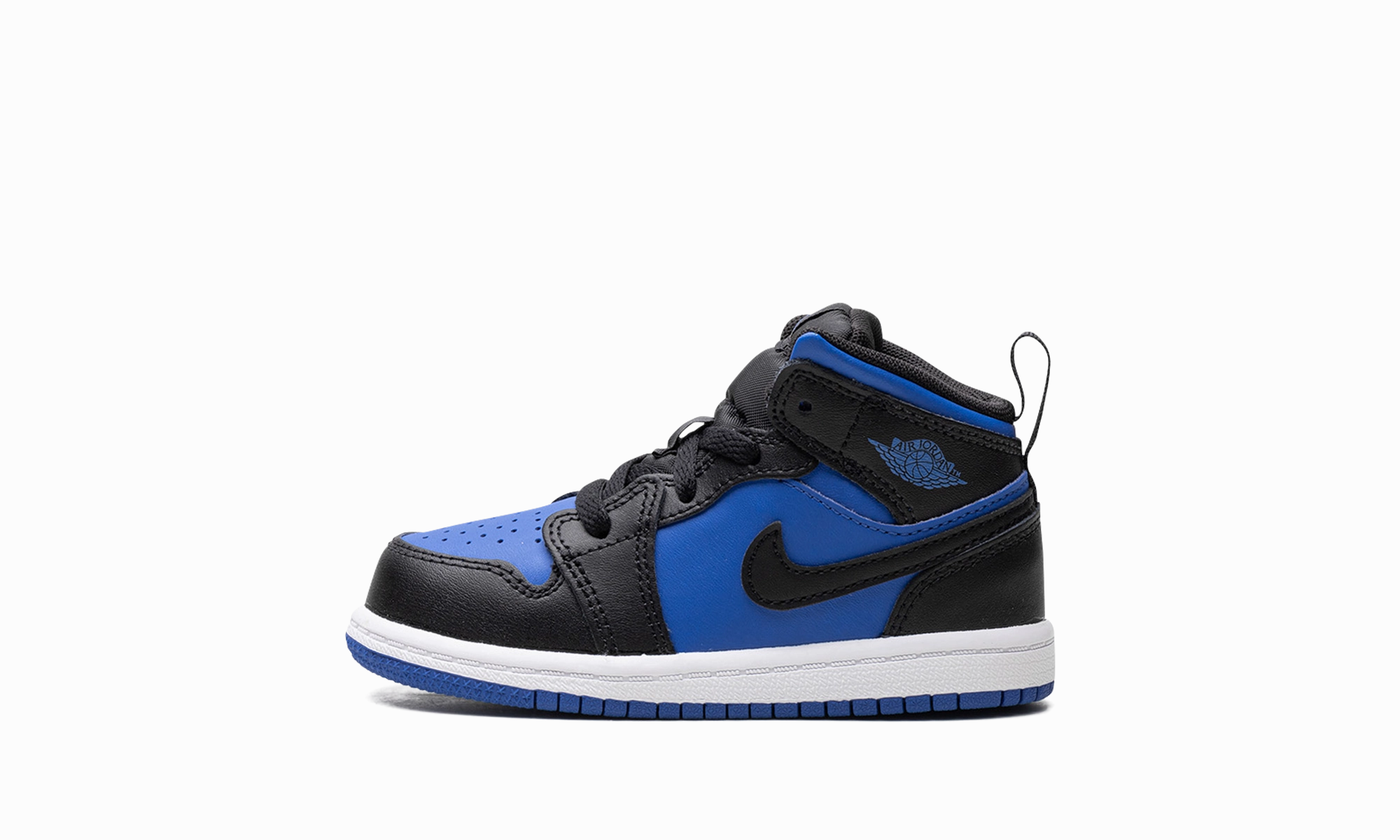 Cloud cushion AIR JORDAN 1 MID TD "BLACK ROYAL BLUE"