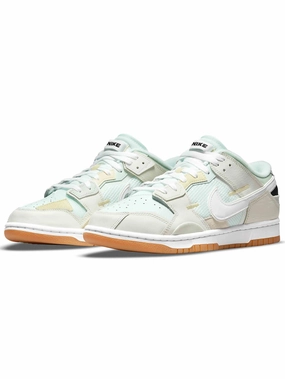 Nike Dunk Low Scrap Sea Glass stylish design shoes color - green