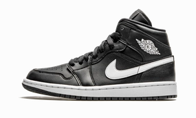 AIR JORDAN 1 MID WMNS "Black / White" All-purpose sole