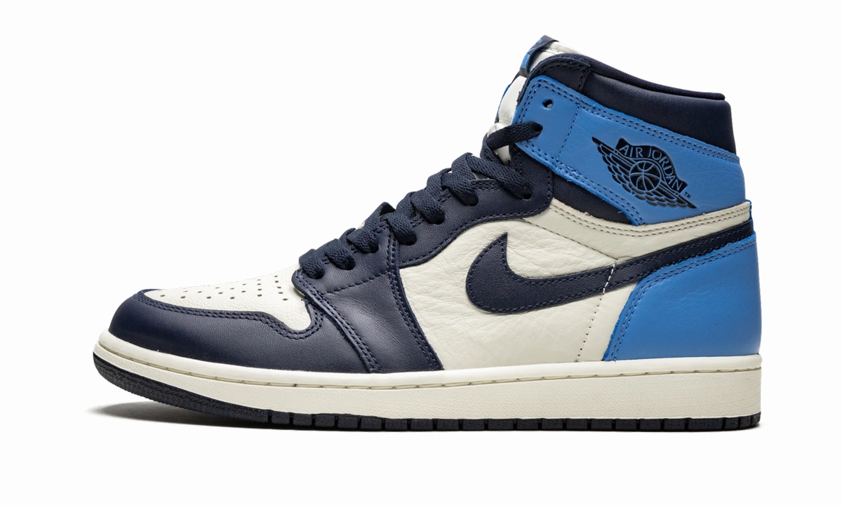 Motion Friendly Maximum Cushioning Air Jordan 1 Retro High OG "Obsidian/University Blue"