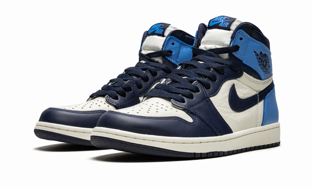 Air Jordan 1 Retro High OG "Obsidian/University Blue" Secure fit