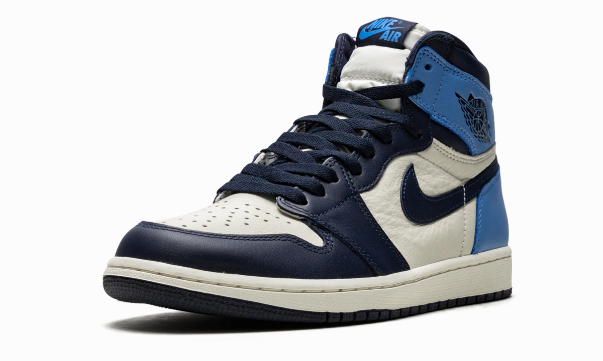 Motion Freedom Durable durability Air Jordan 1 Retro High OG "Obsidian/University Blue"