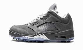 running in relay races shoes running with a molded insole Air Jordan 5 Low Golf "Wolf Grey"
