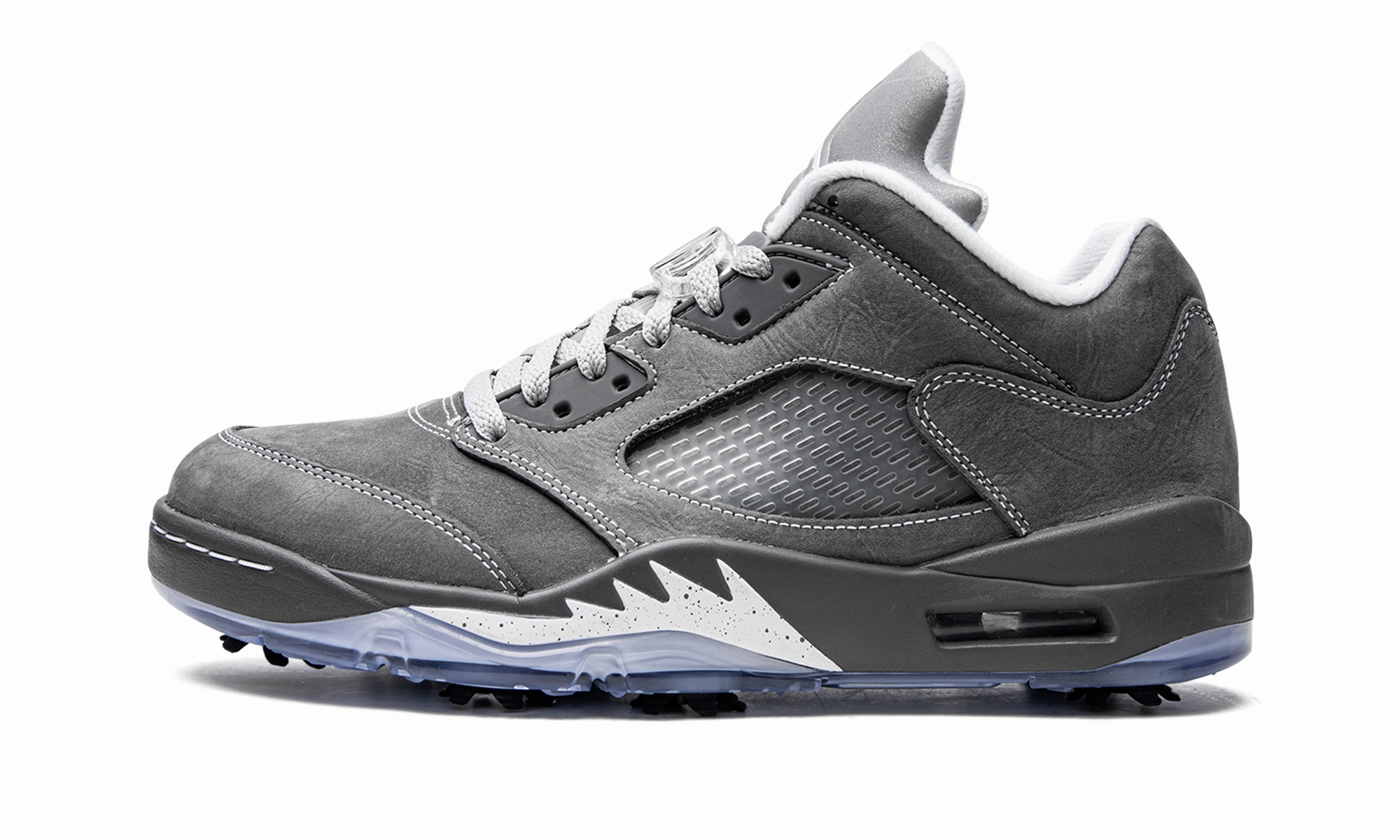 running in relay races shoes running with a molded insole Air Jordan 5 Low Golf "Wolf Grey"