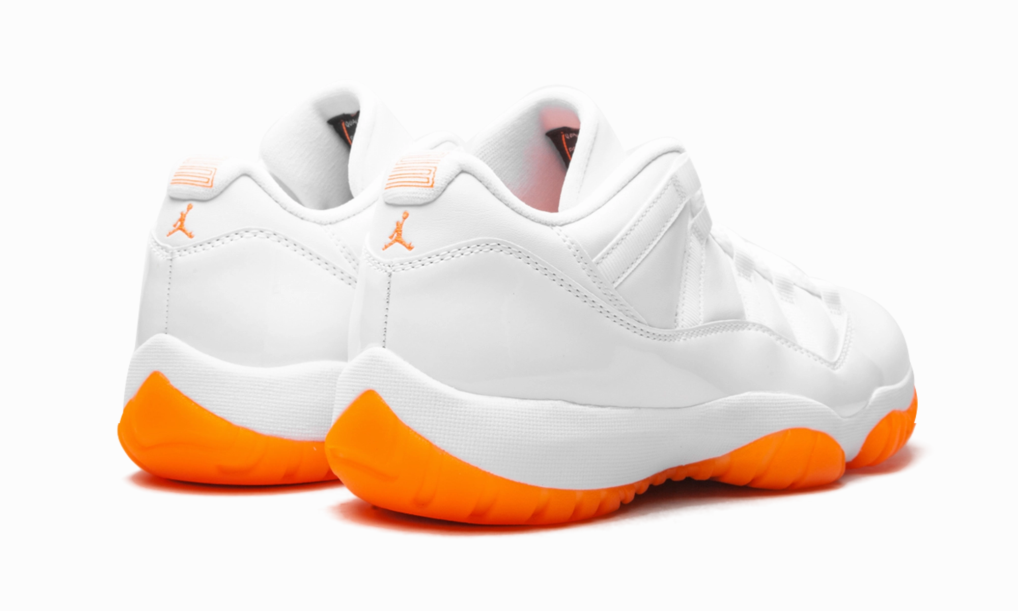 AIR JORDAN 11 LOW WMNS "Bright Citrus" rubber - finish - design shoes Sweat Resistant