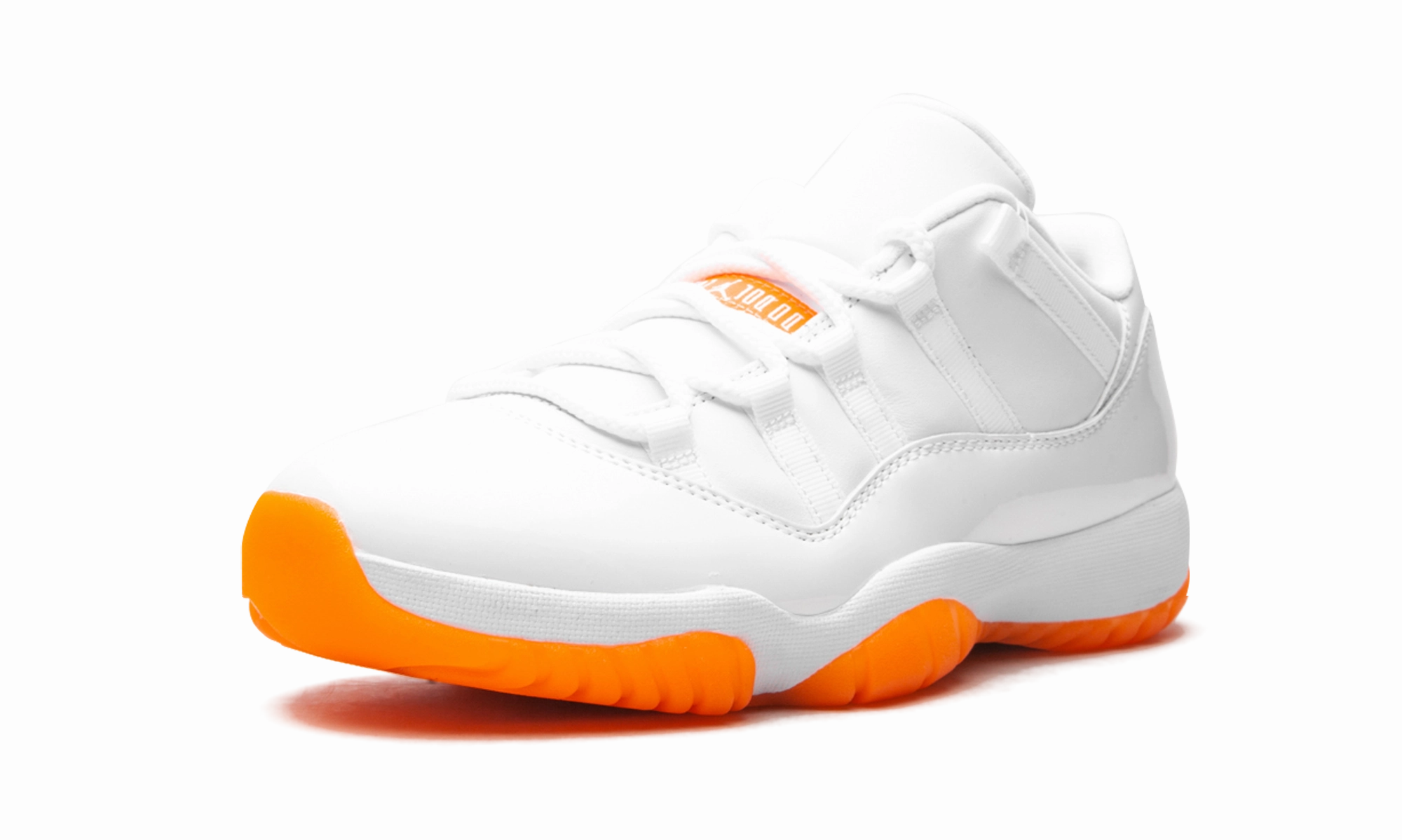 AIR JORDAN 11 LOW WMNS "Bright Citrus" synthetic leather