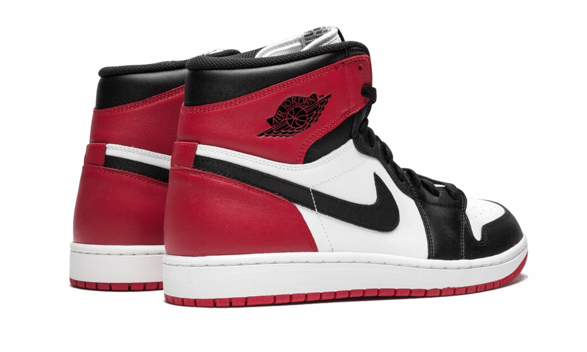 Stylish Silhouette Quick Style Air Jordan 1 Retro High OG "Black Toe"