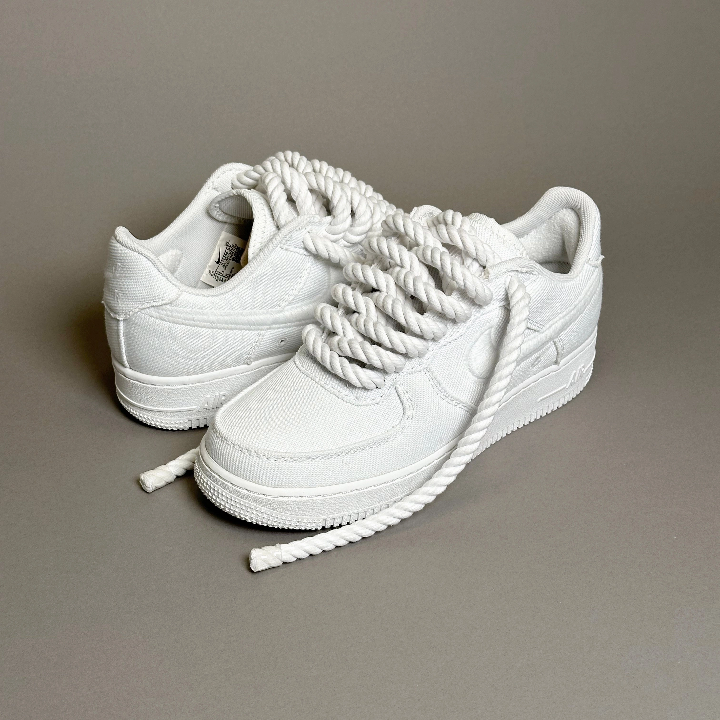 Health - promoting energy - return Nike Air Force 1 Canvas Rope Laces White??V2