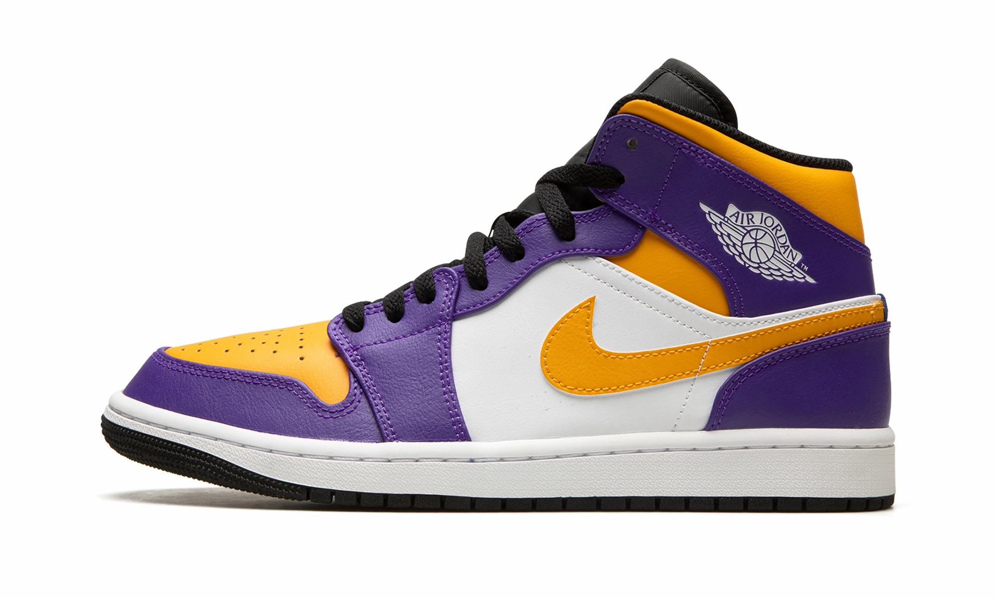 Air Jordan 1 Mid "Lakers" Balance Sole