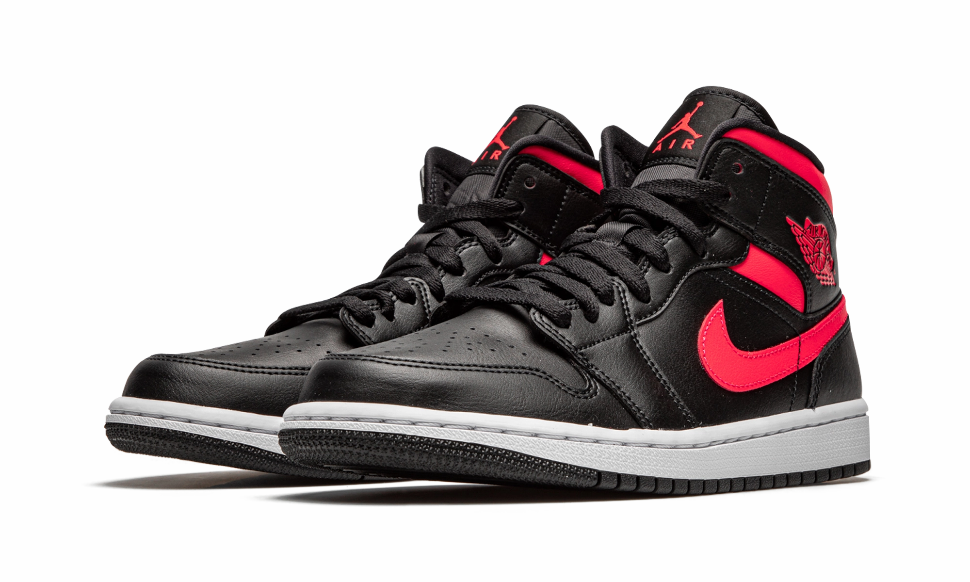 Stylish Option Effortless Wear AIR JORDAN 1 MID WMNS "Siren Red"