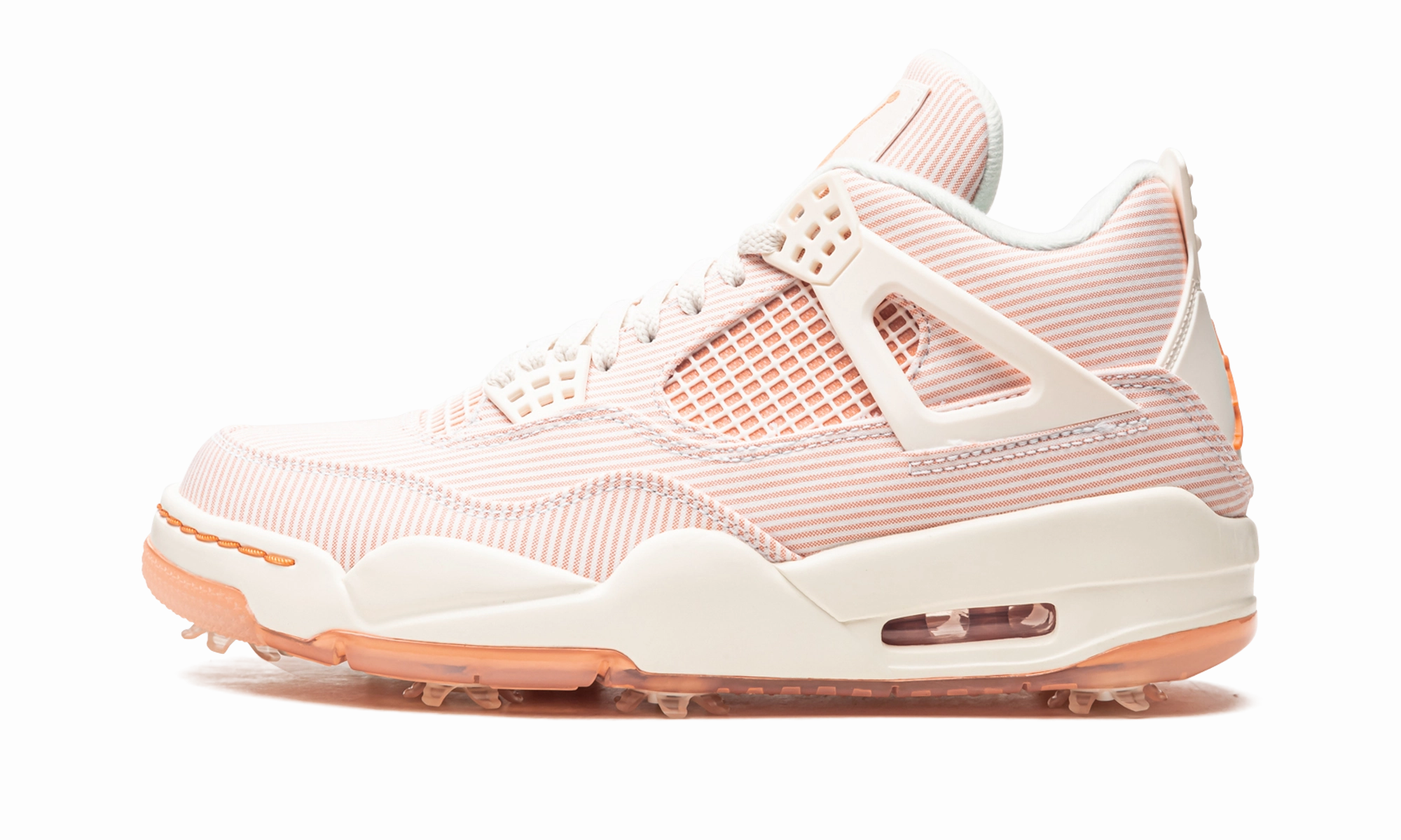 Air Jordan 4 Retro Golf "Seersucker" Outdoor Vibes Built-in comfort