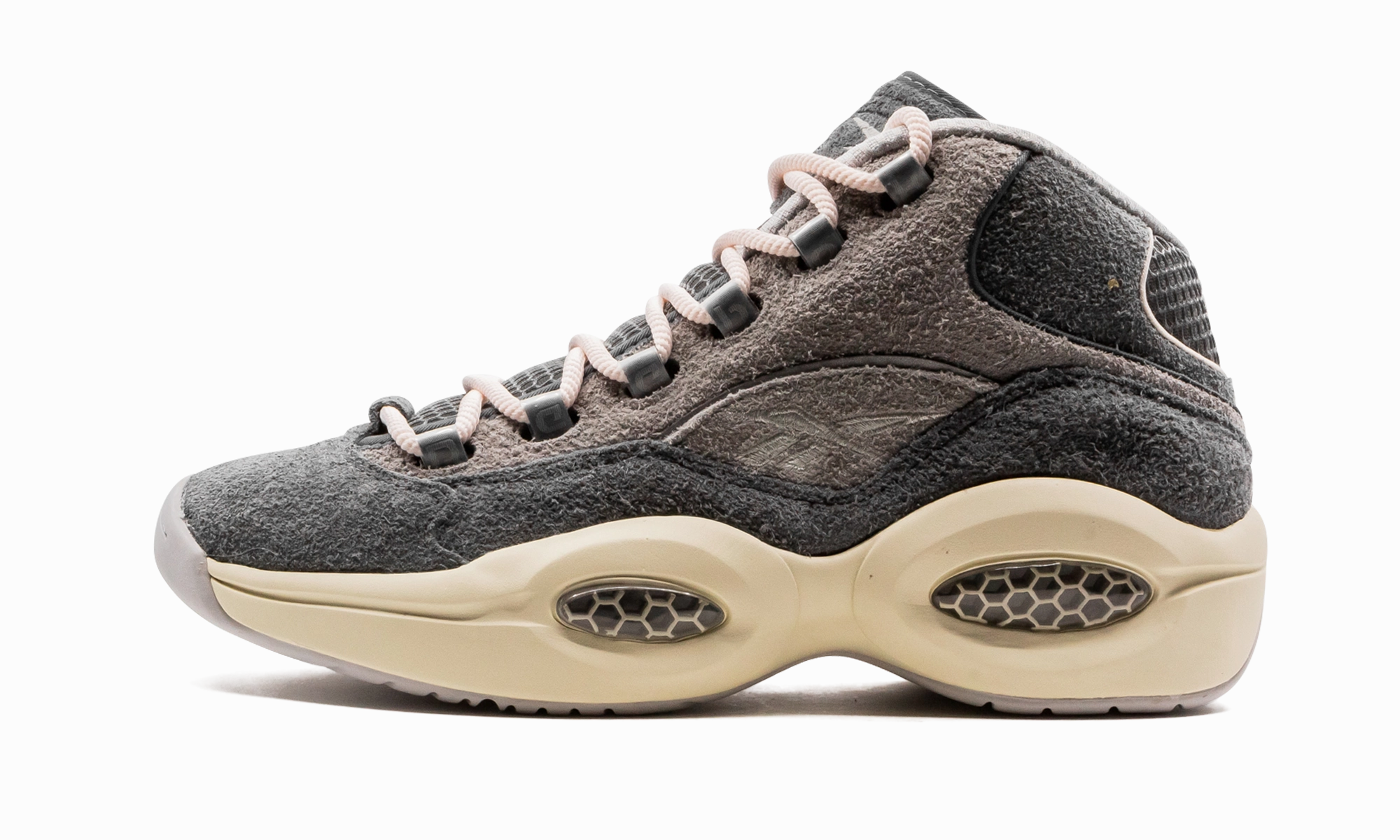 Question Mid "Grey Suede" men's style