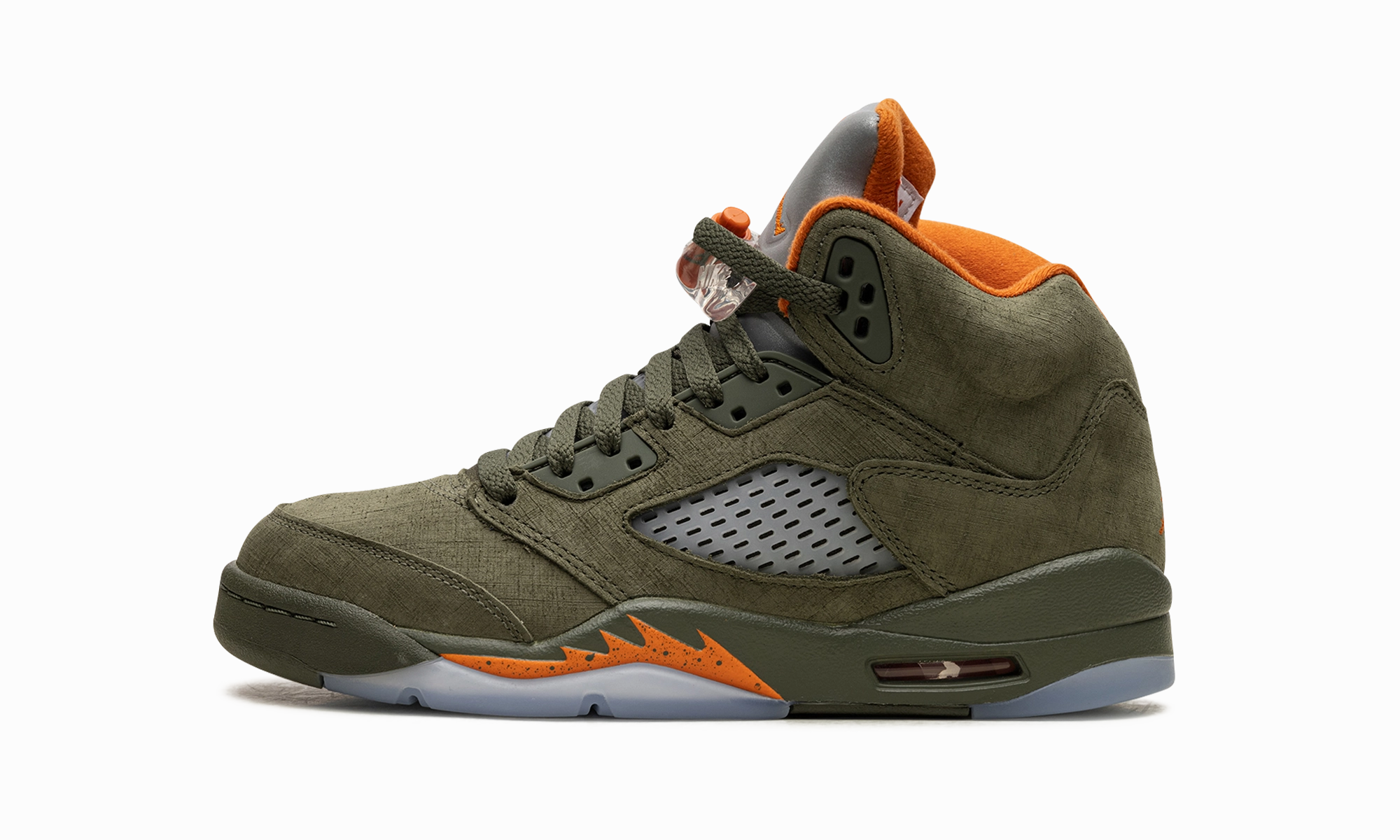 compatible Air Jordan 5 GS "Olive"