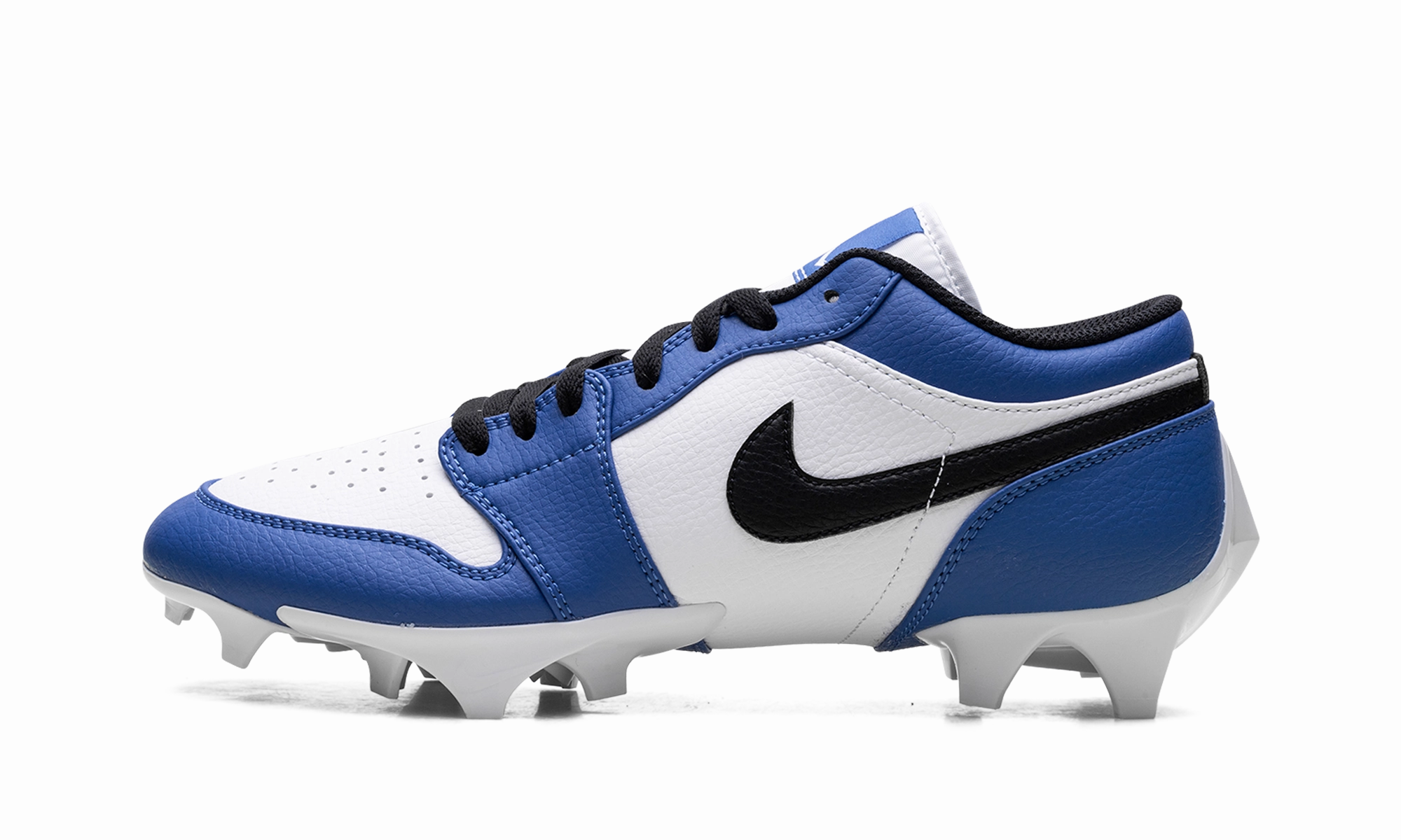 Jordan 1 Low TD Cleat "Game Royal" Functional Piece Bold Detail