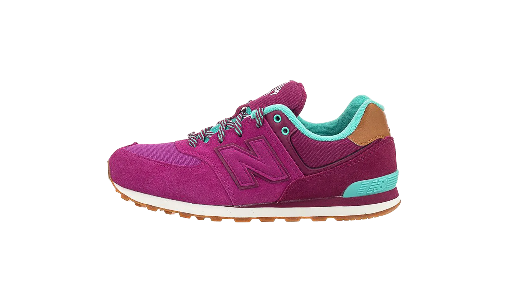 574 GS "Collegiate Pack - Purple" square - toe shoes