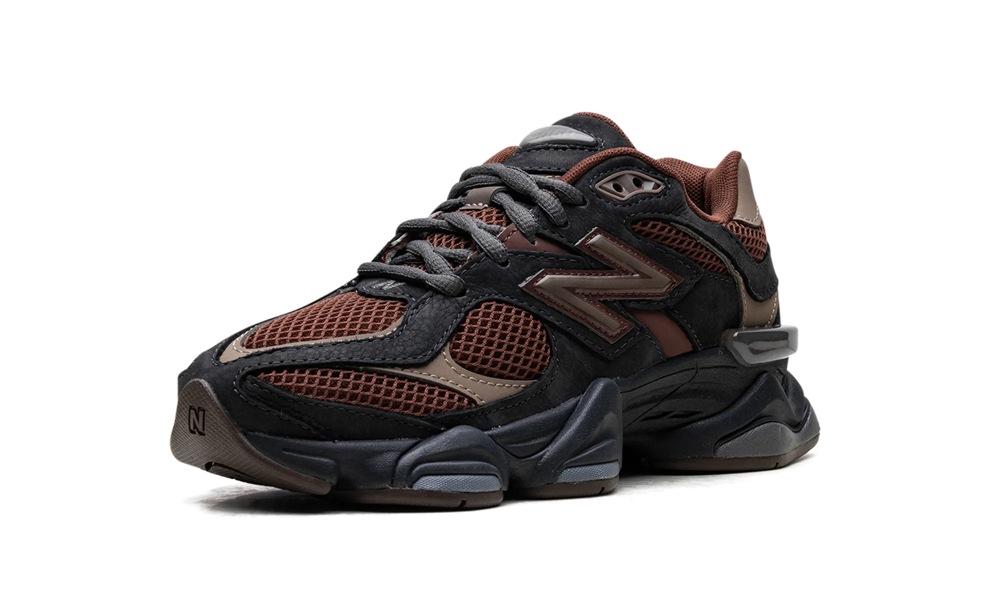 Soft midsole sprinter's shoe preference 9060 "Phantom Rich Oak"