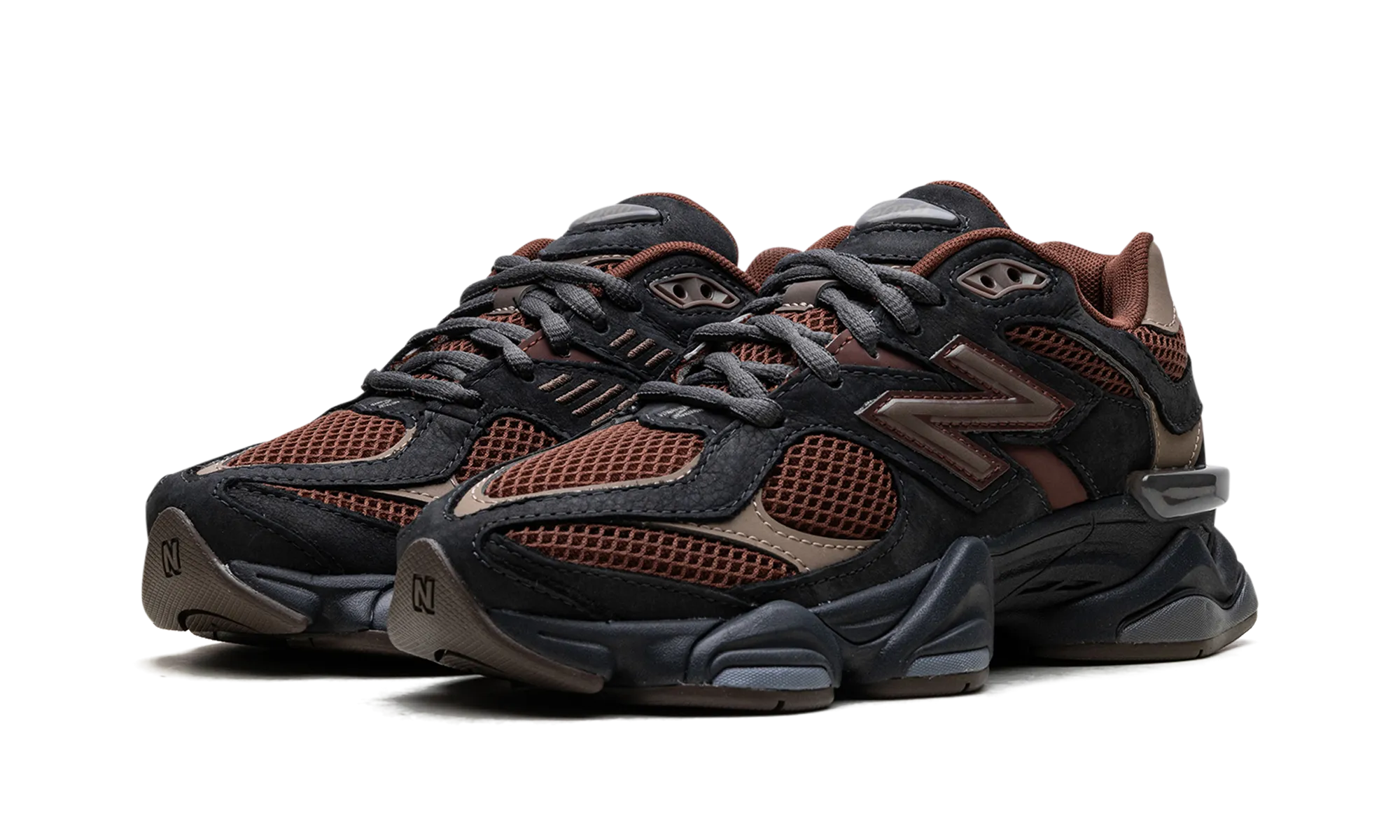 9060 "Phantom Rich Oak" thermal upper shoes suede - upper shoes