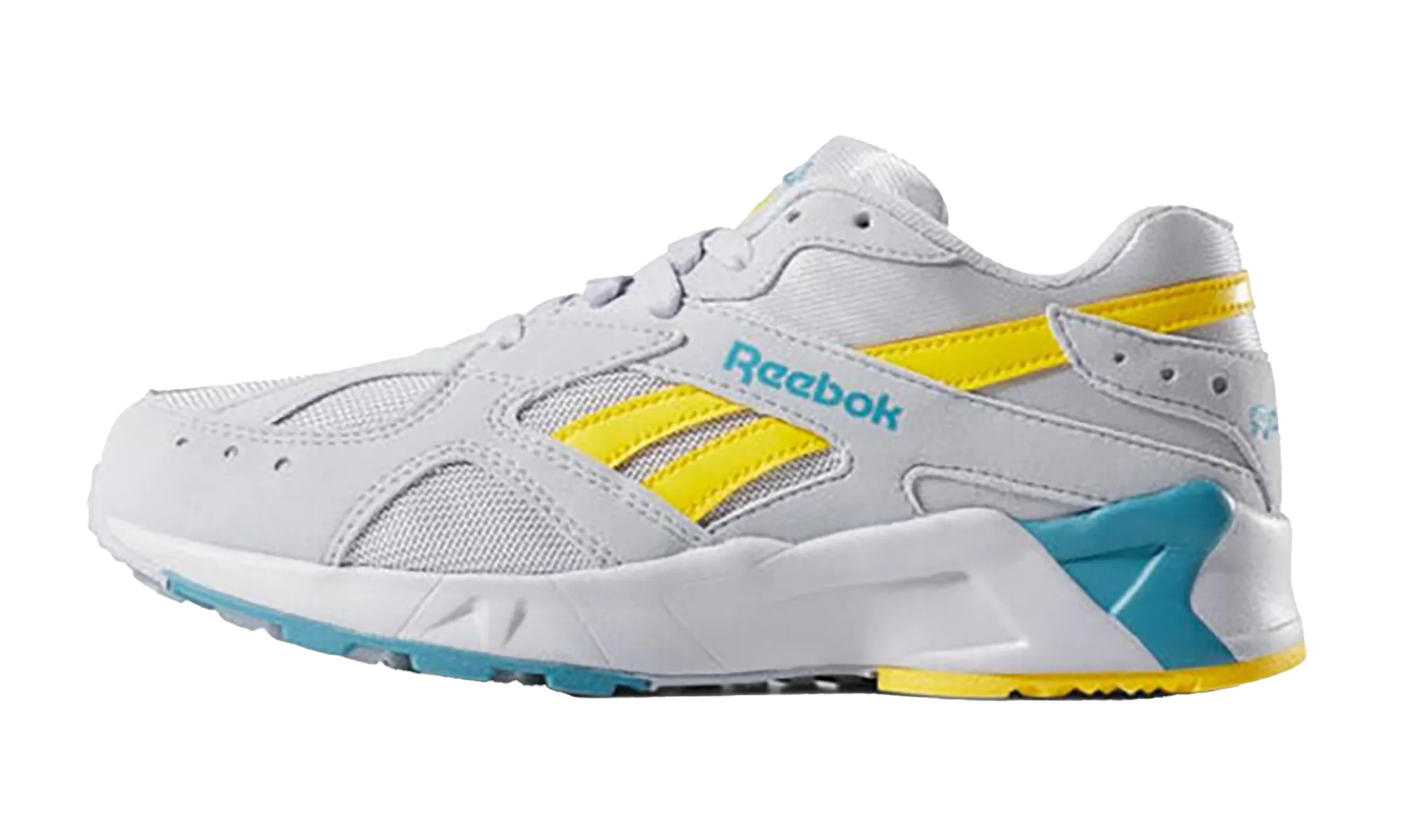 Aztrek "COLD GREY / MINERAL MIST" sustainable running shoes