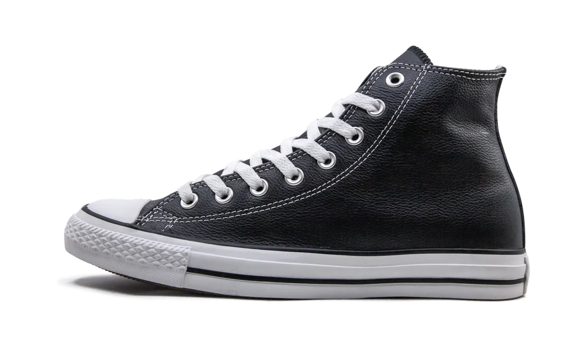 Steady Pace Chuck Taylor All Star Hi "Black Leather"