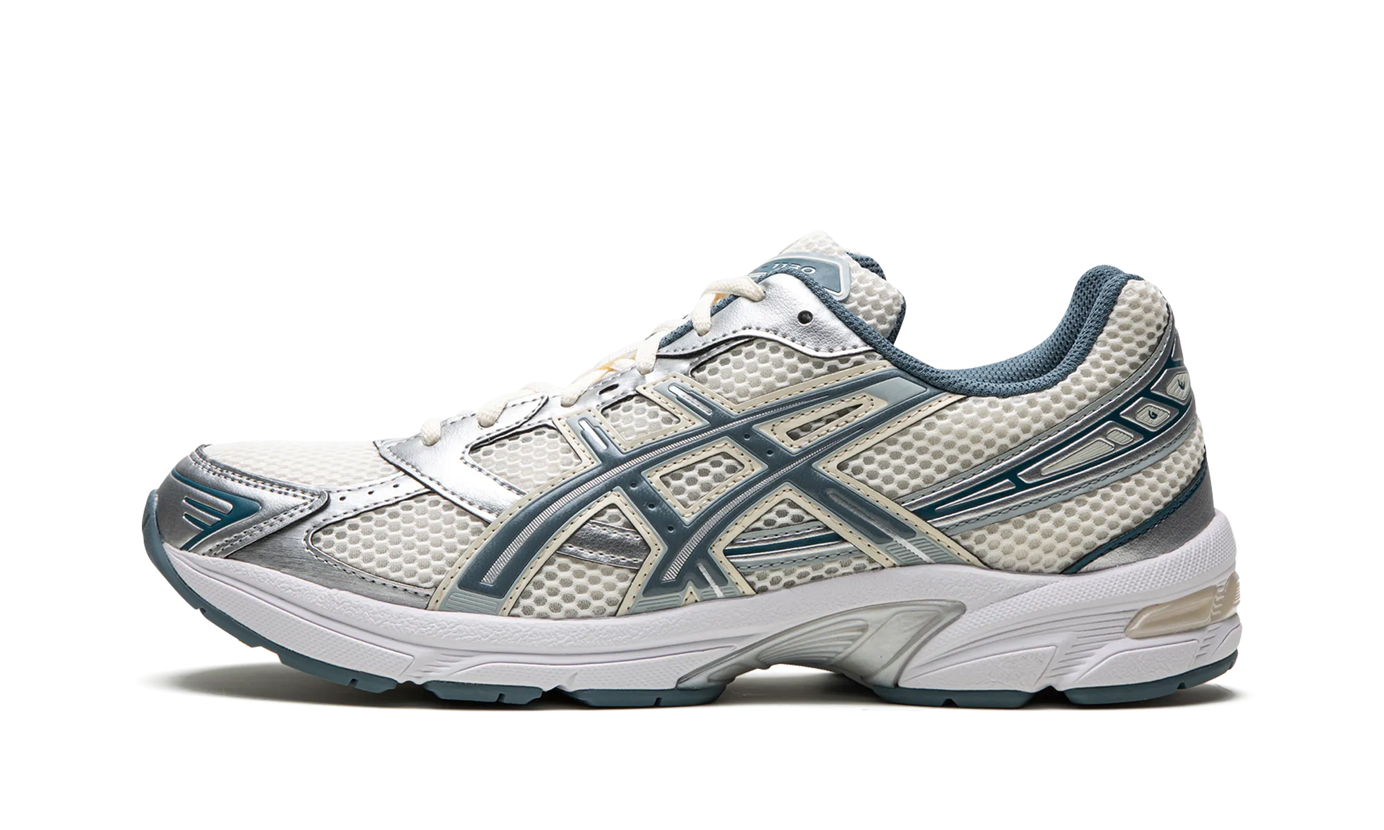 Gel-1130 "Cream / Ironclad" budget - friendly running shoes ergonomic running gear