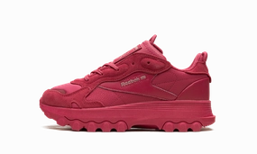 Classic Leather GS "Cardi B Semi Pursuit Pink" running in a trail race shoes Off Road Running