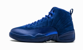 high - performance all - terrain shoes Mud run Air Jordan 12 Retro "Deep Royal Suede"