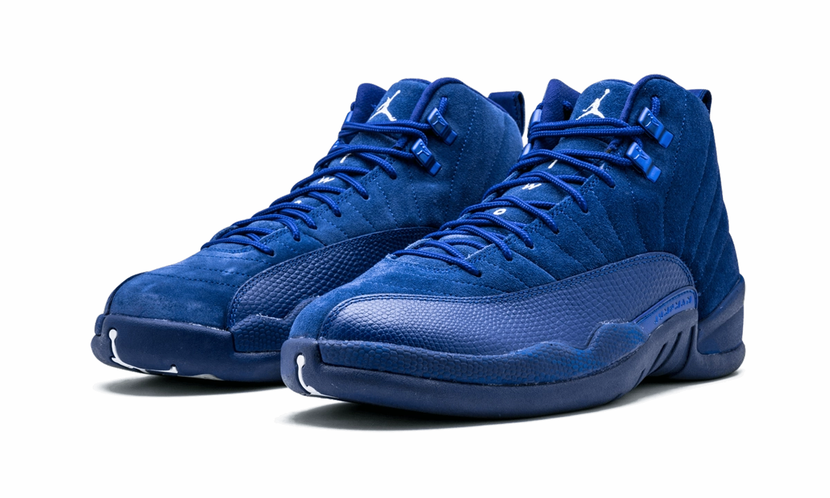 Air Jordan 12 Retro "Deep Royal Suede" professional athlete use