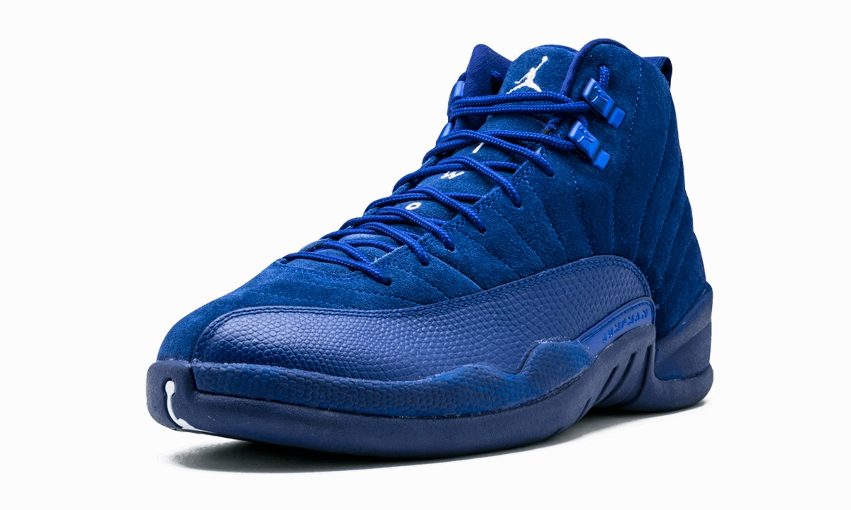 design - innovation Senior Friendly Air Jordan 12 Retro "Deep Royal Suede"