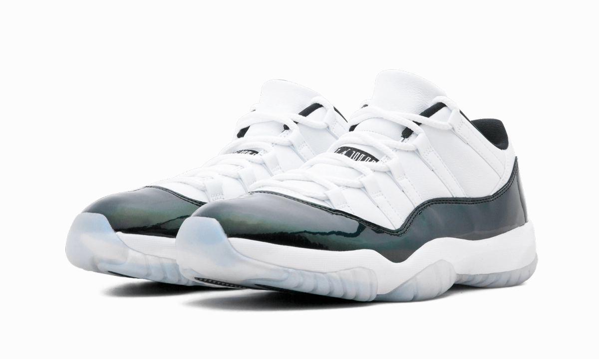 wide - width shoe option afternoon running footwear Air Jordan 11 Retro Low "Easter Emerald"