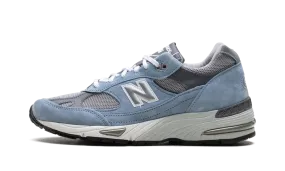 991 "MiUK Dusty Blue Alloy Smoked Pearl" physical activity running in a lagoon area shoes