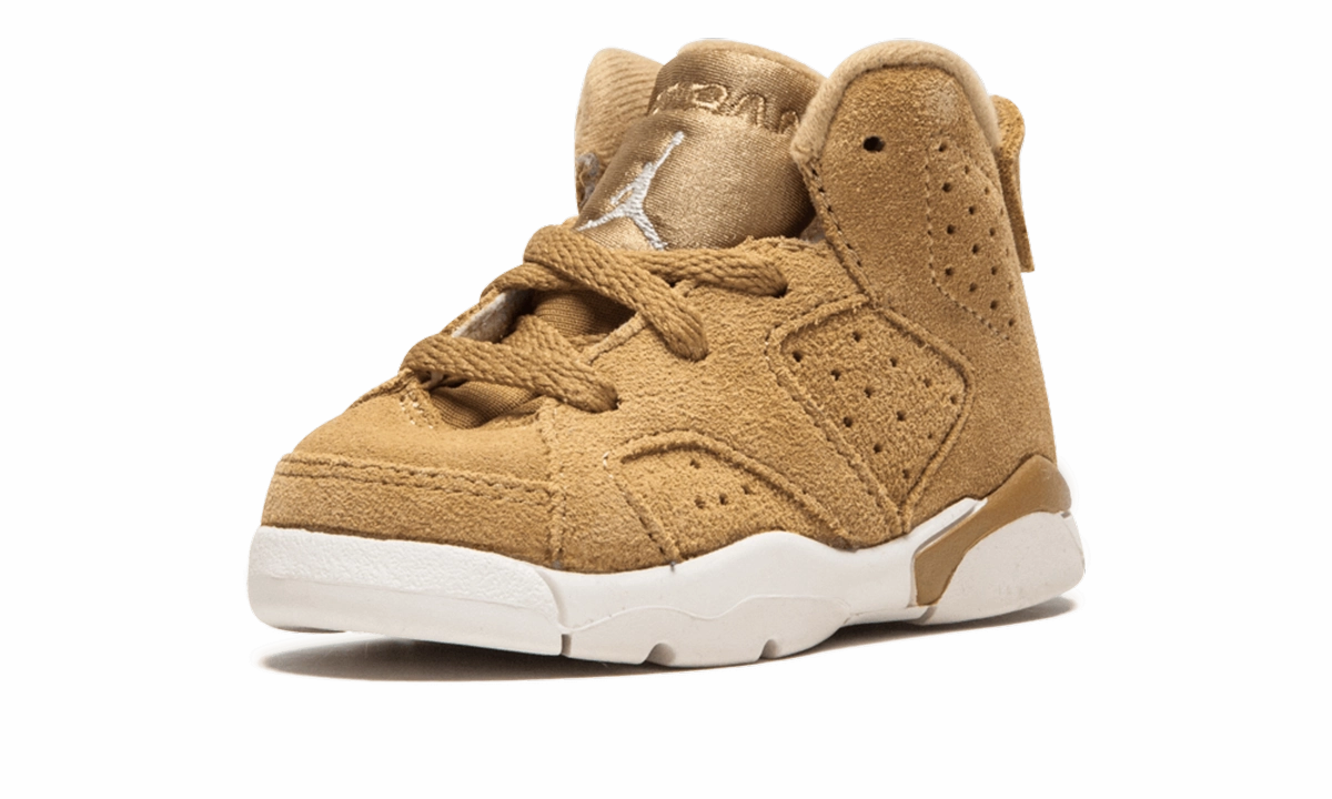 Breathable Indoor Running Jordan 6 Retro BT TD "Wheat"
