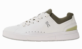 On The Roger Advantege "White Olive" fartlek - running shoes gender - specific shoes
