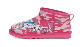 UGG Classic Ultra Mini Boot Palace Pink Camo Ankle Glow