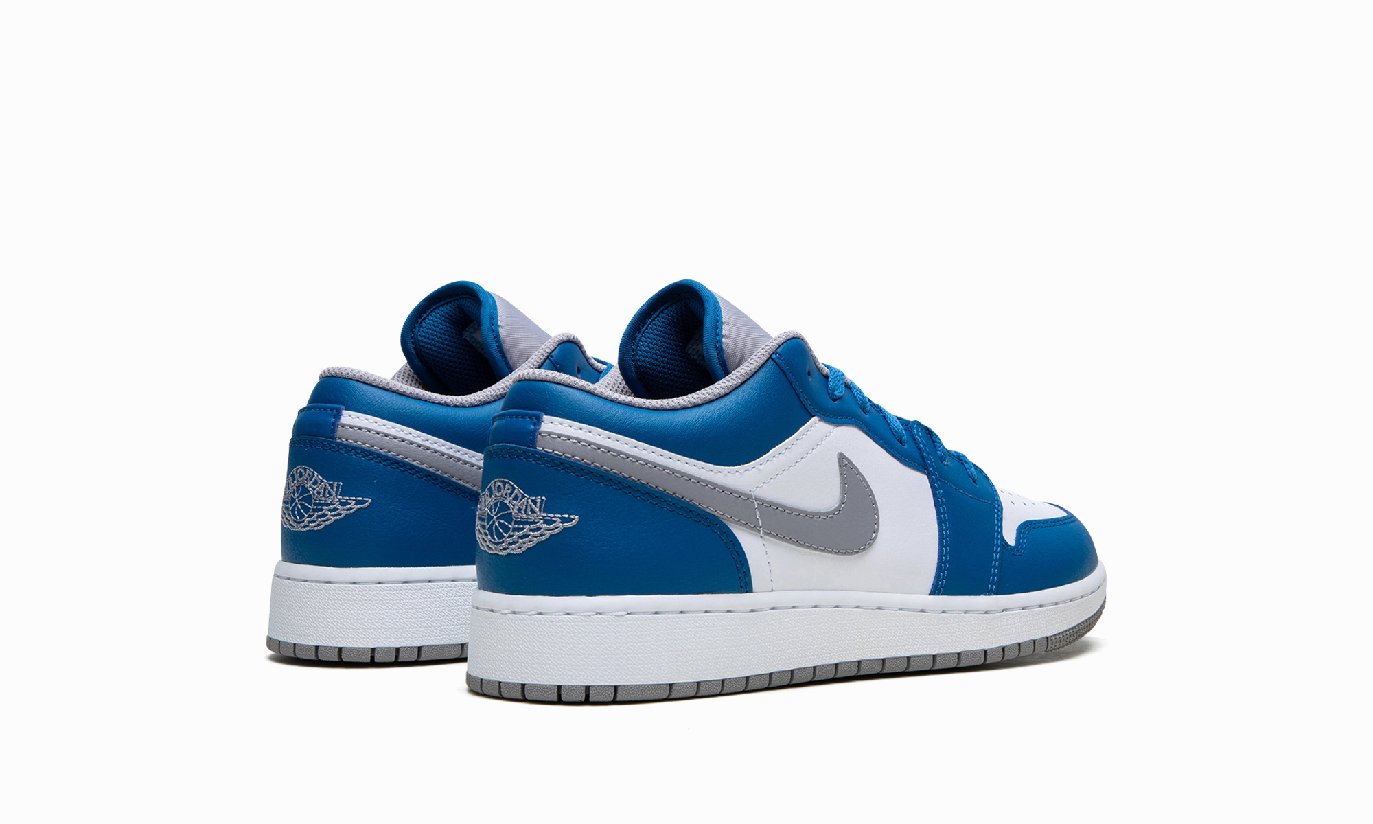 Air Jordan 1 Low GS "True Blue" Impact Resistant