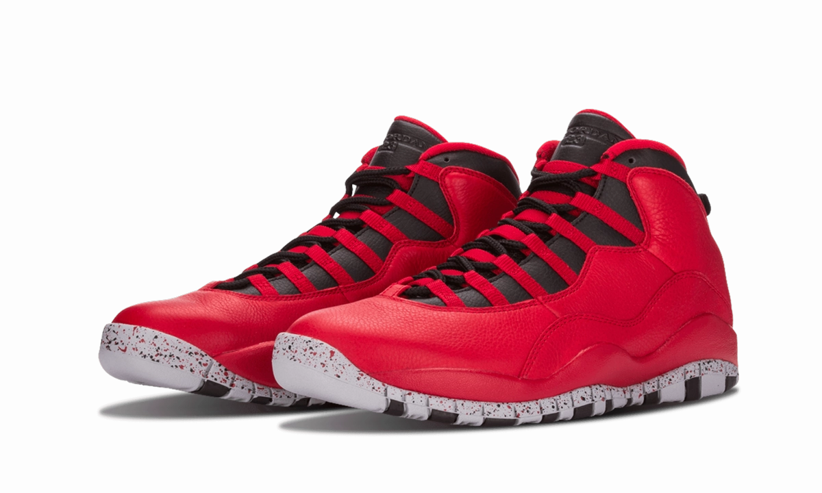 Air Jordan 10 Retro 30th "Bulls Over Broadway" anti - odor - design shoes Versatile Shoes