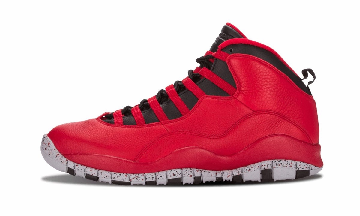 Air Jordan 10 Retro 30th "Bulls Over Broadway" multi - surface outsole shoes