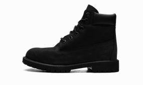 6" Premium Waterproof Boy's "Black" Heavy Grip Work Fashion