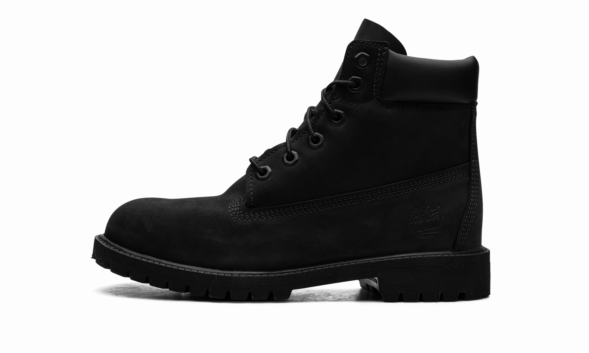 6" Premium Waterproof Boy's "Black" Heavy Grip Work Fashion