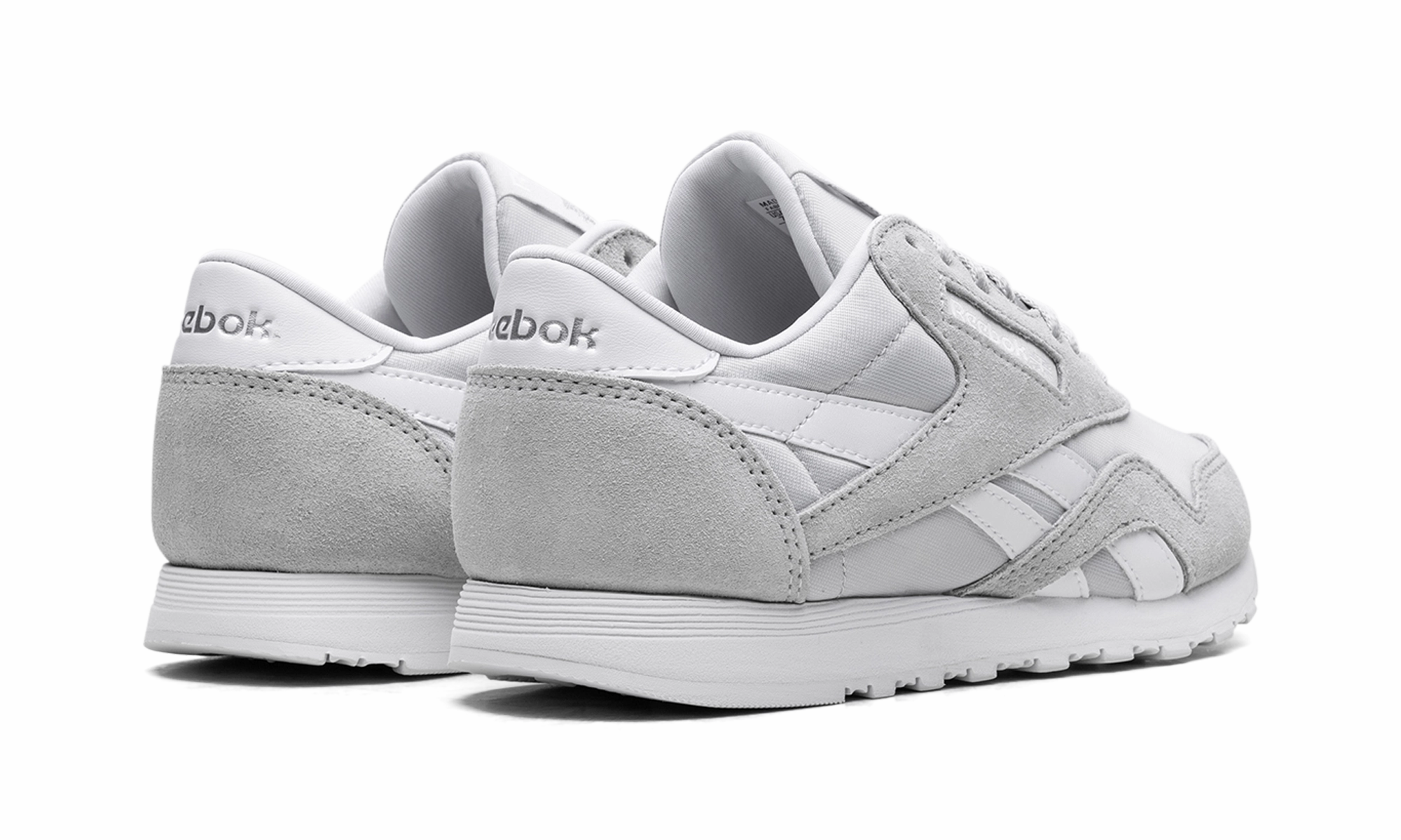 Classic Nylon "Steely Fog" men's running footwear Retro Style